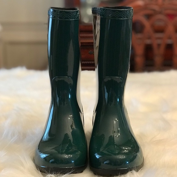 ugg green rain boots